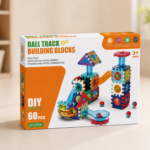 مكعبات بناء مسار الكرة 60 قطعة